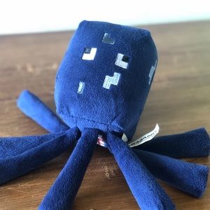 Minecraft- Squid plushie